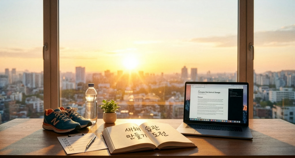 "습관 만들기 프로젝트 시작"